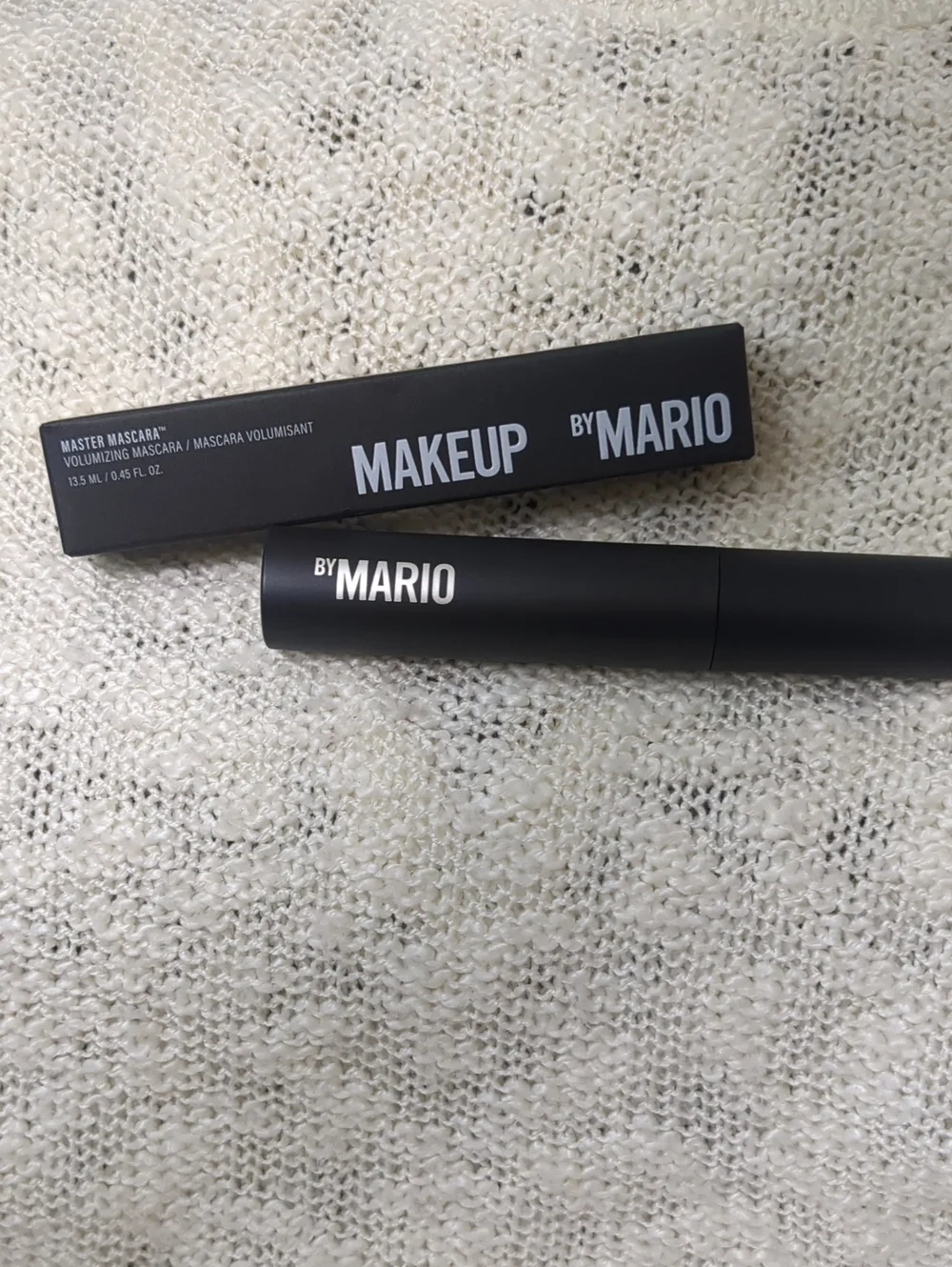 Makeup By Mario Volumizing Mascara in Super Black, 13.5ml/0.45fl oz